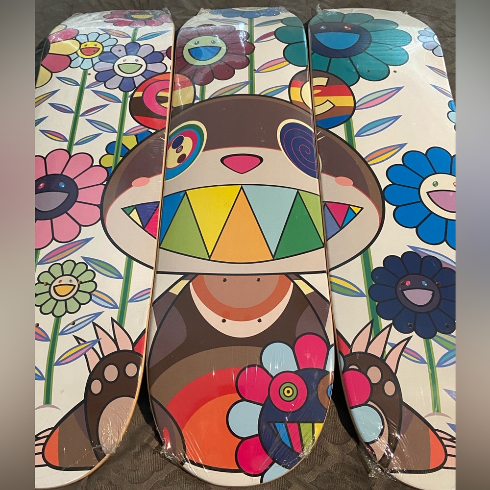 *NWT* Takashi Murakami × ComplexCon Eden
Skateboard Deck (Set of 3) *Deadstock* - Picture 13 of 13